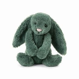 Jellycat-Bashful Bunny - Forest--Legacy Toys