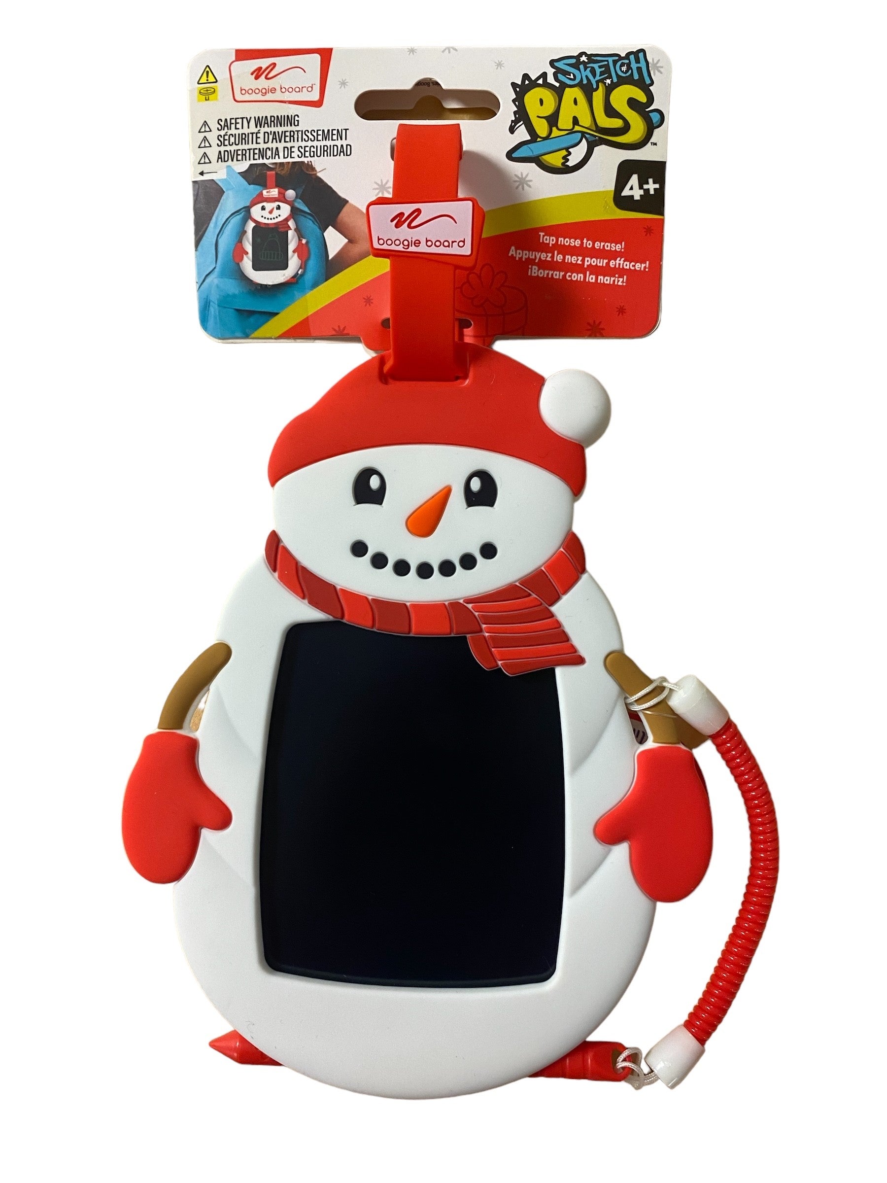 Kent Displays-Boogie Board Sketch Pals e-Writer Snowman-SPW060001-Legacy Toys