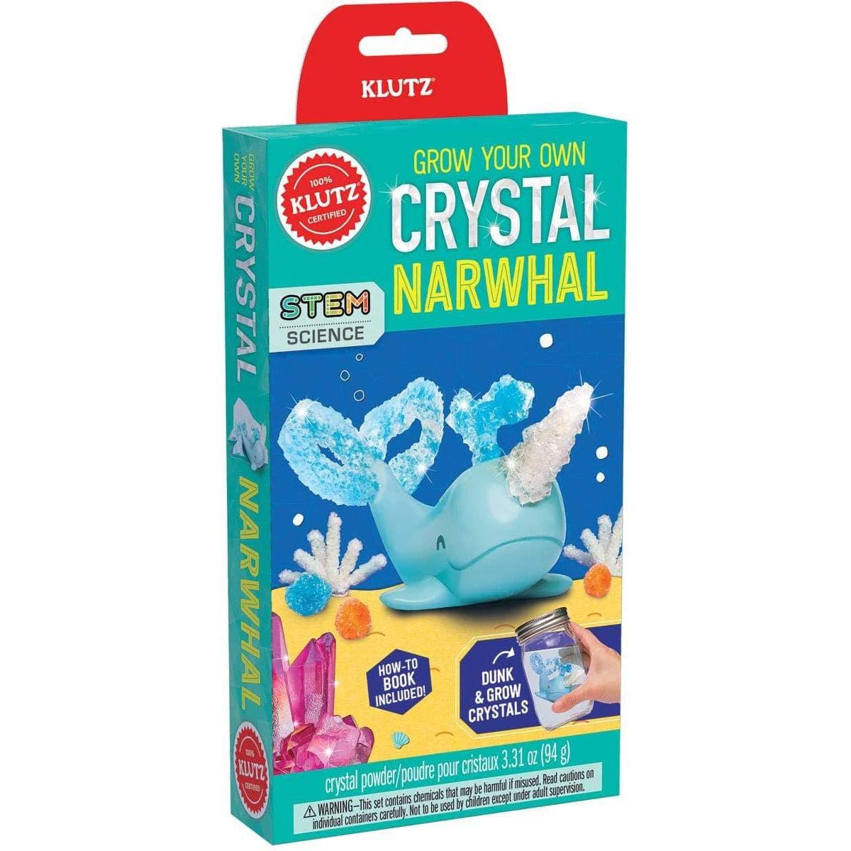 Klutz-Grow Your Own Crystal Narwhal-9781338365542-Legacy Toys