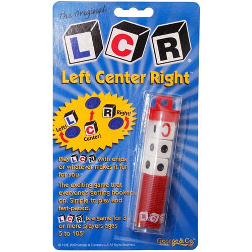Koplow Games-LCR Left, Center, Right Game Tube-002-Legacy Toys