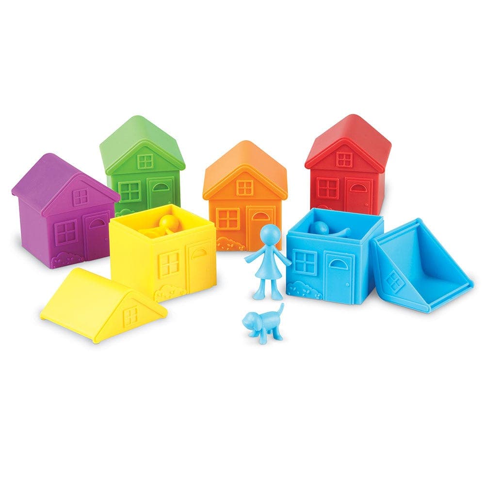 Learning Resources-All About Me Sorting Neighborhood Set-LER3369-Legacy Toys