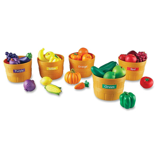 Learning Resources-Farmer's Market Color Sorting Set-LER3060-Legacy Toys