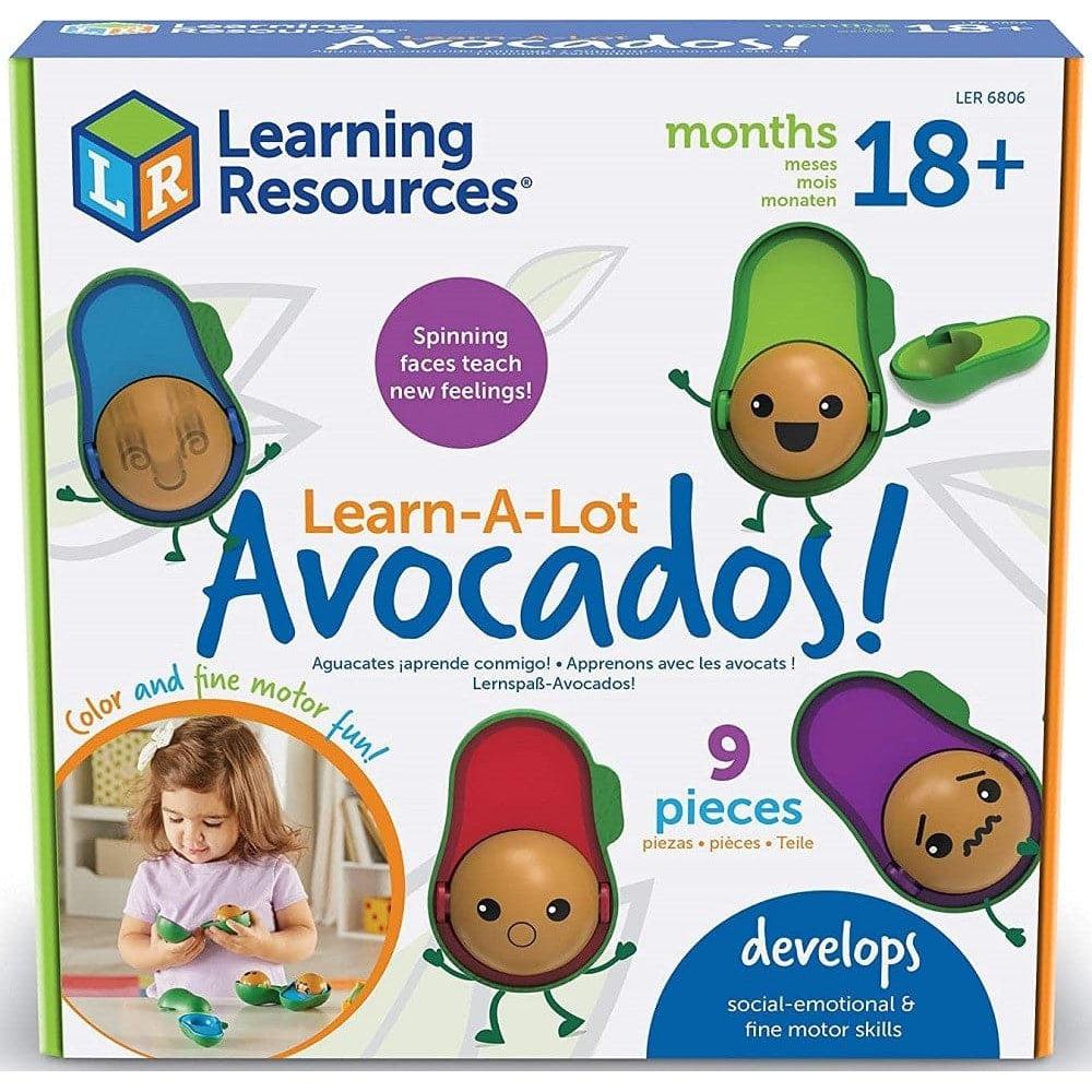Learning Resources-Learn-A-Lot Avocados!-LER6806-Legacy Toys