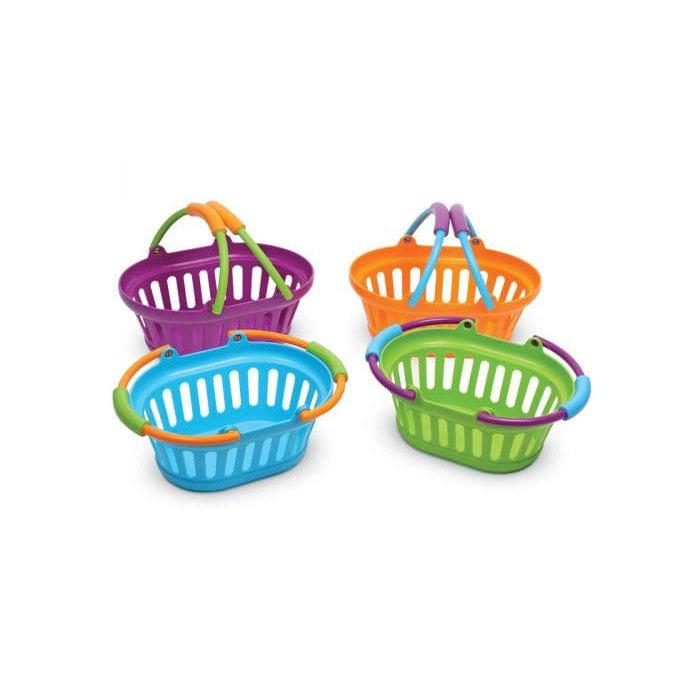 Learning Resources-New Sprouts Stack Of Baskets - Set of 4-LER9724-4-Legacy Toys