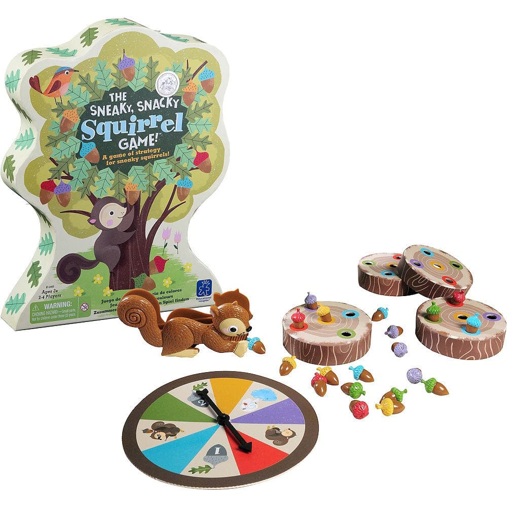 Learning Resources-The Sneaky, Snacky Squirrel Game-3405-Legacy Toys
