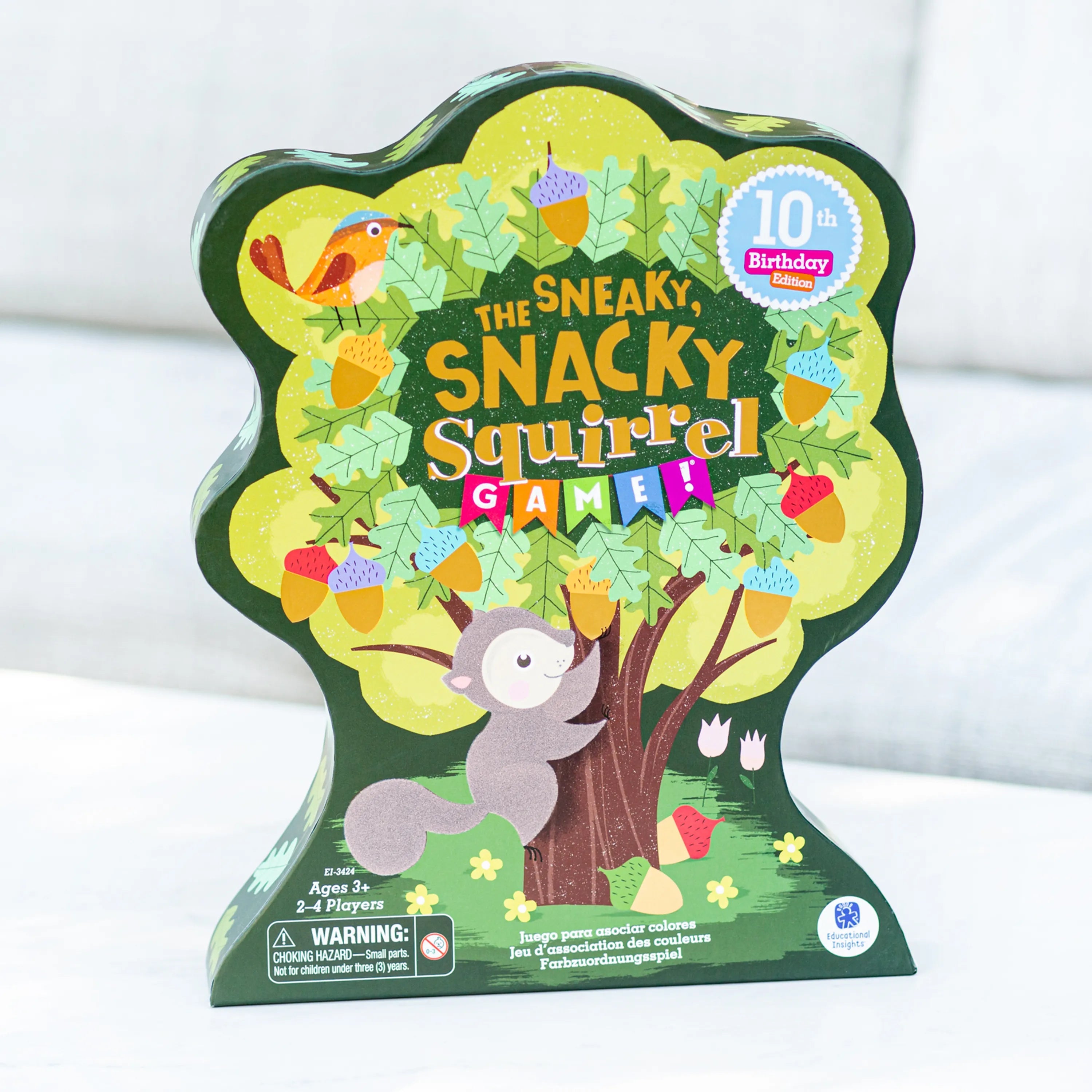 Learning Resources-The Sneaky, Snacky Squirrel Game Special Edition-3424-Legacy Toys