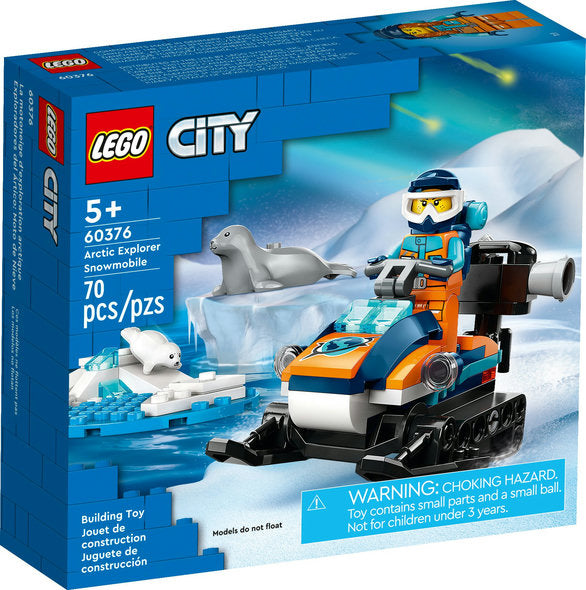 Lego-Arctic Explorer Snowmobile-60376-Legacy Toys