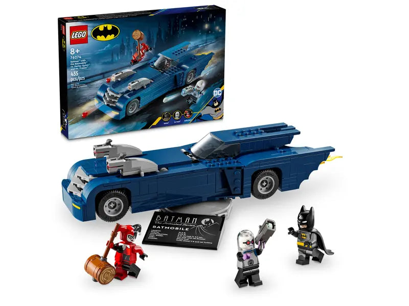 Lego-Batman with the Batmobile vs. Harley Quinn and Mr. Freeze-76274-Legacy Toys