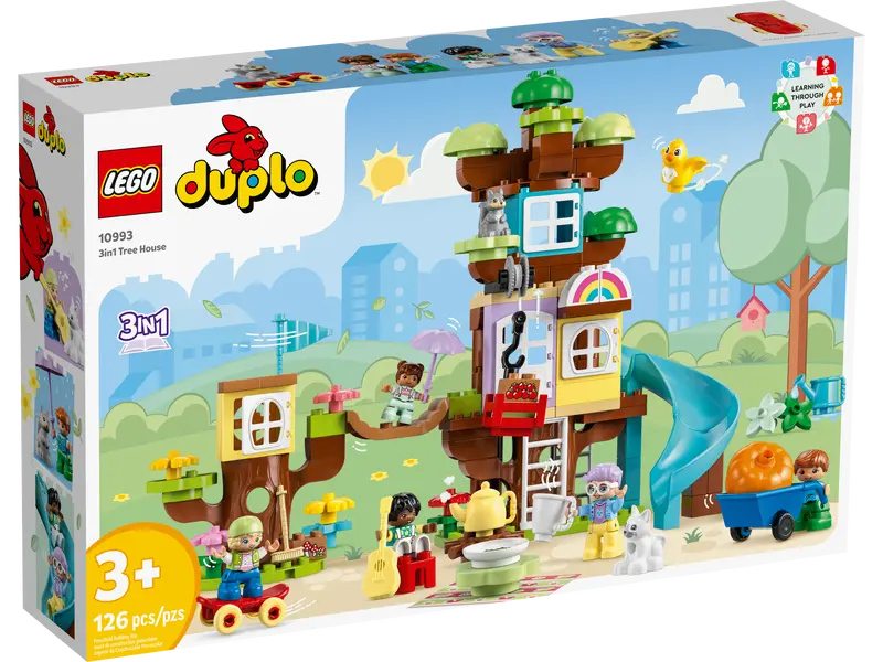 Lego-Duplo 3 in 1 Tree House-10993-Legacy Toys