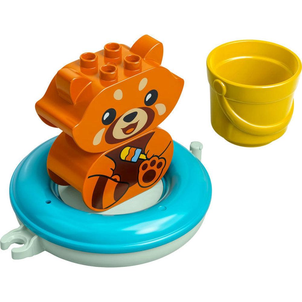 Lego-DUPLO Bath Time Fun: Floating Red Panda-10964-Legacy Toys