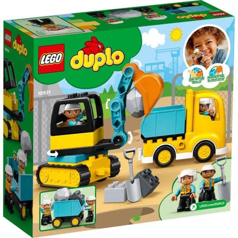 Lego-DUPLO Truck & Tracked Excavator-10931-Legacy Toys