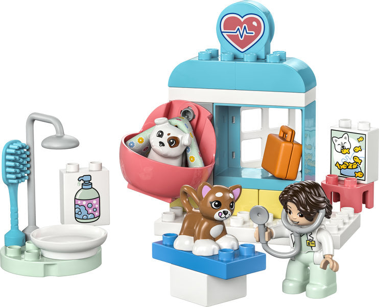 Lego-DUPLO - Visit to the Vet Clinic-10438-Legacy Toys