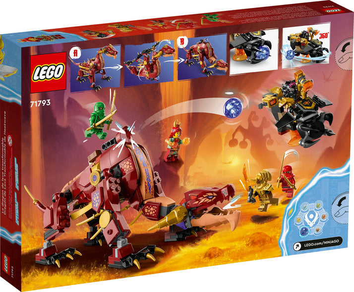 Lego-Heatwave Transforming Lava Dragon-71793-Legacy Toys