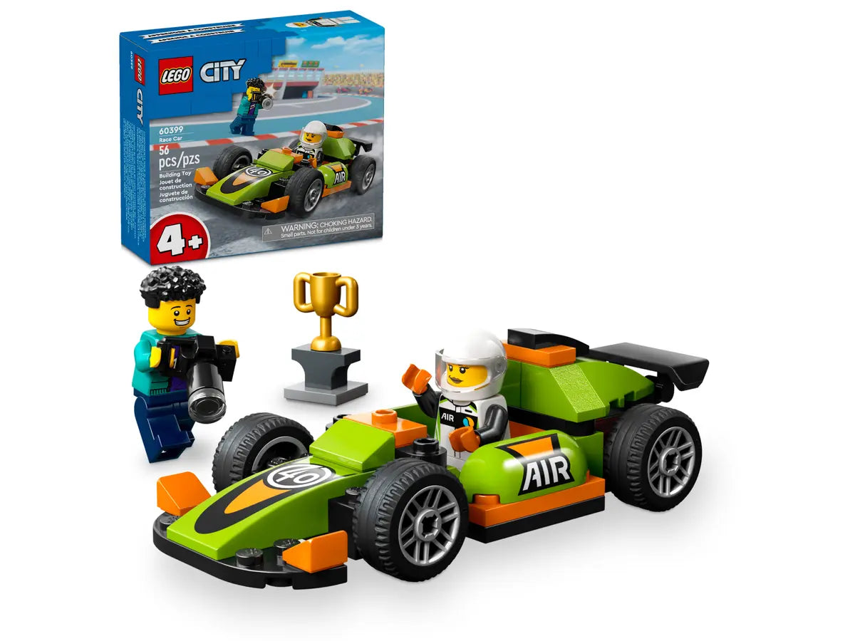 Lego-LEGO City - Green Race Car-60399-Legacy Toys