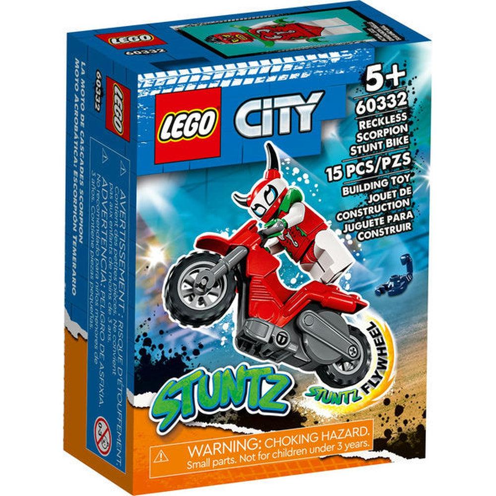 Lego-LEGO City Reckless Scorpion Stunt Bike-60332-Legacy Toys