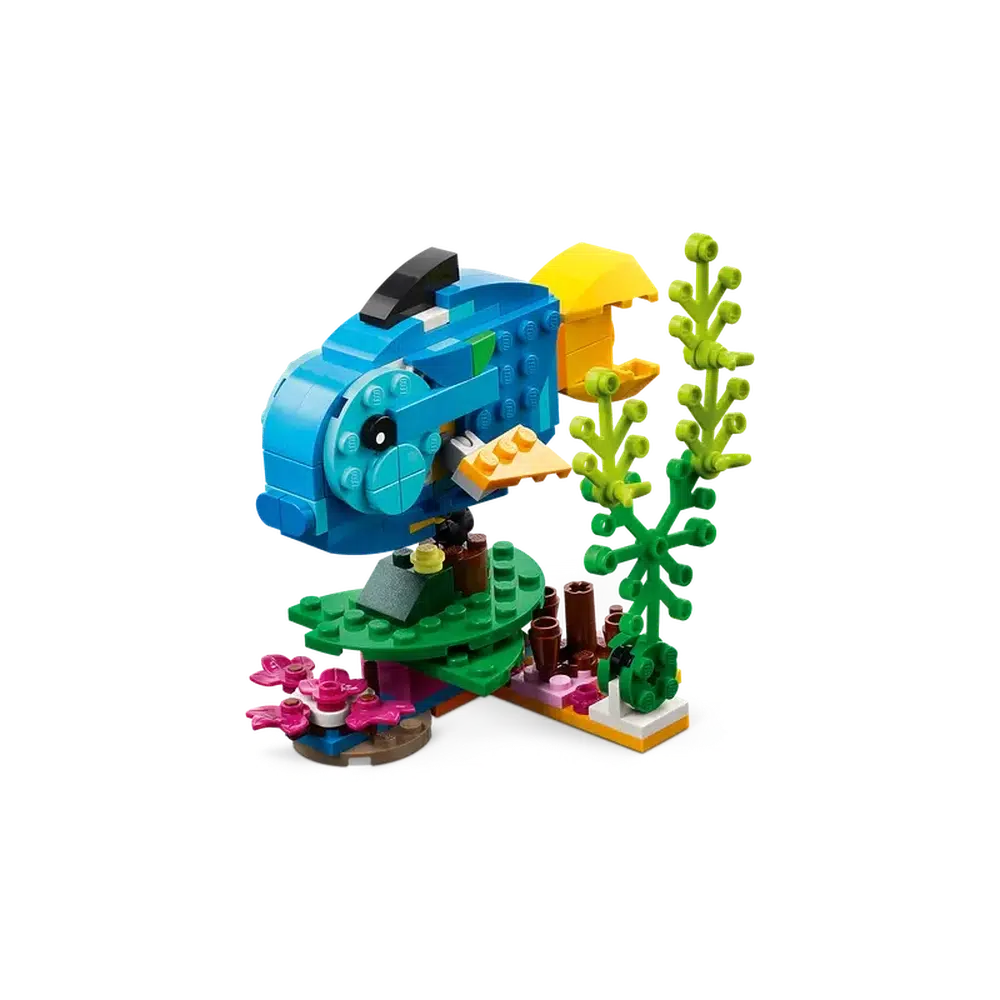 Lego-LEGO Creator 3in1 Exotic Parrot-31136-Legacy Toys