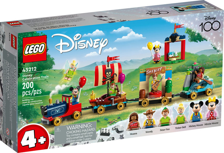 Lego-LEGO Disney - Disney Celebration Train-43212-Legacy Toys