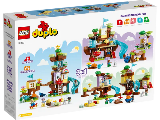 Lego-Duplo 3 in 1 Tree House-10993-Legacy Toys