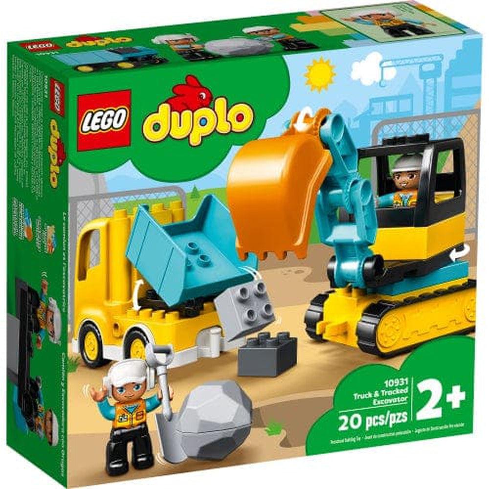Lego-DUPLO Truck & Tracked Excavator-10931-Legacy Toys