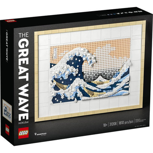 Lego-LEGO Icons Hokusai – The Great Wave-31208-Legacy Toys