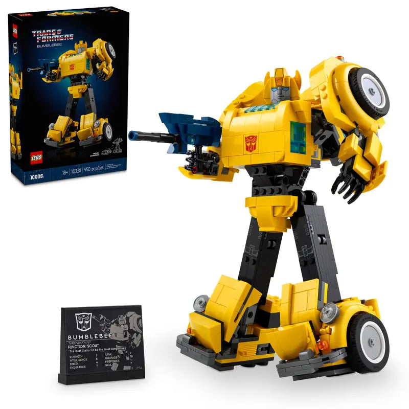 Lego-LEGO Icons - Transformers Bumblebee-10338-Legacy Toys