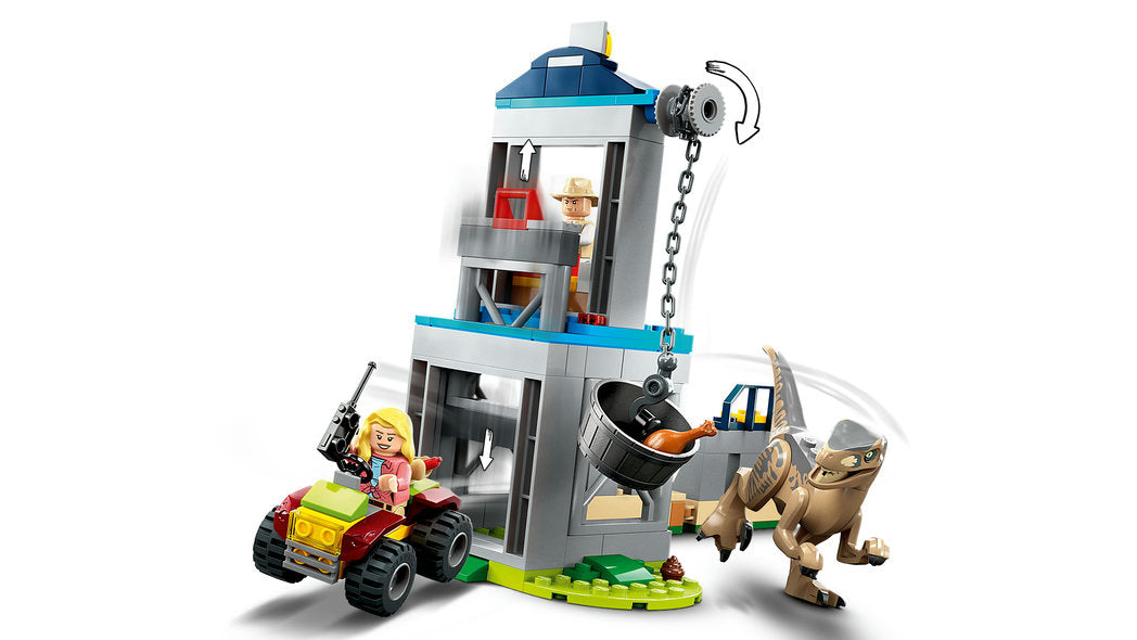 Lego-LEGO Jurassic World Velociraptor Escape-76957-Legacy Toys