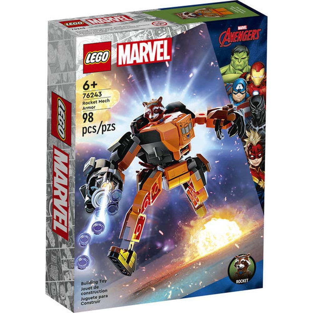 Lego-LEGO Marvel Rocket Mech Armor-76243-Legacy Toys