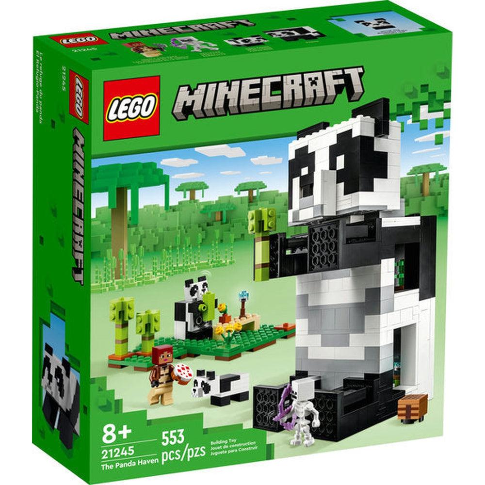 Lego-LEGO Minecraft The Panda Haven-21245-Legacy Toys