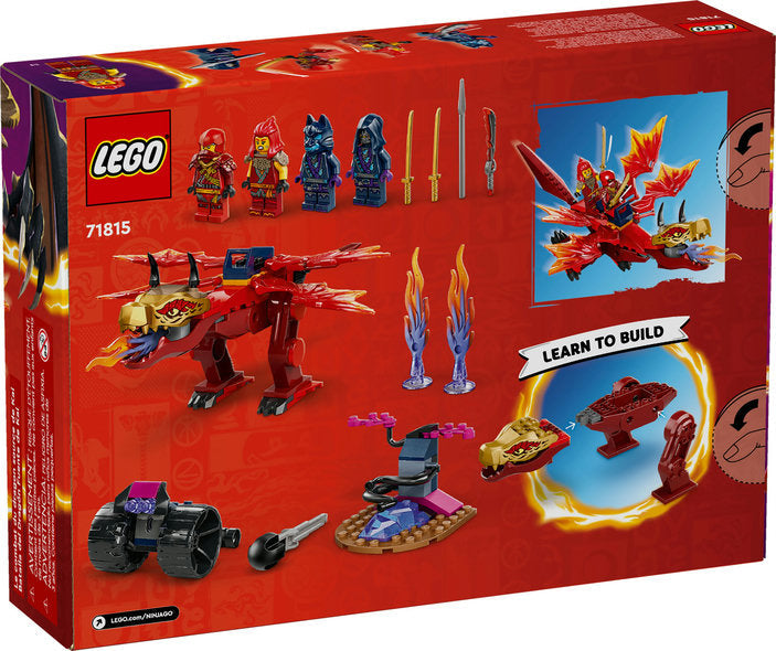 Lego-LEGO Ninjago - Kai's Source Dragon Battle-71815-Legacy Toys