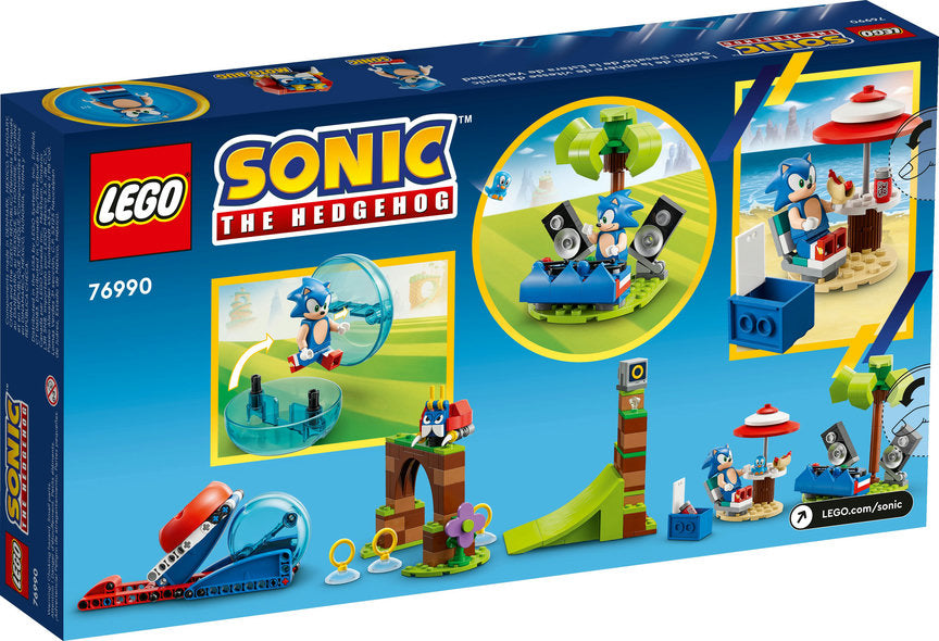 Lego-LEGO Sonic - Sonic's Speed Sphere Challenge-76990-Legacy Toys