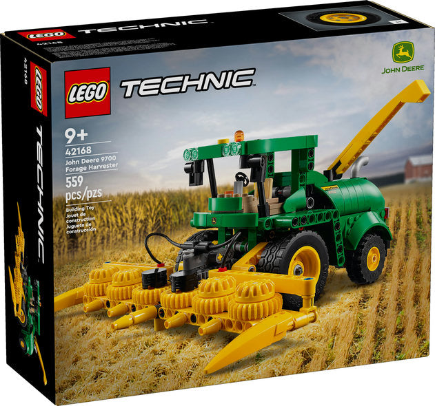 Lego-LEGO Technic John Deere 9700 Forage Harvester-42168-Legacy Toys