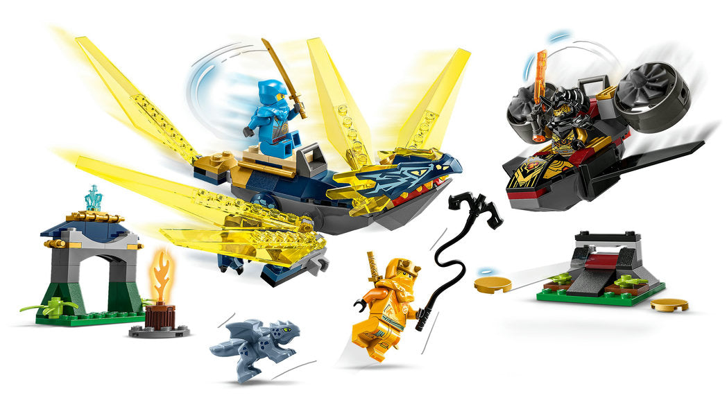 Lego-Nya and Arin's Baby Dragon Battle-71798-Legacy Toys