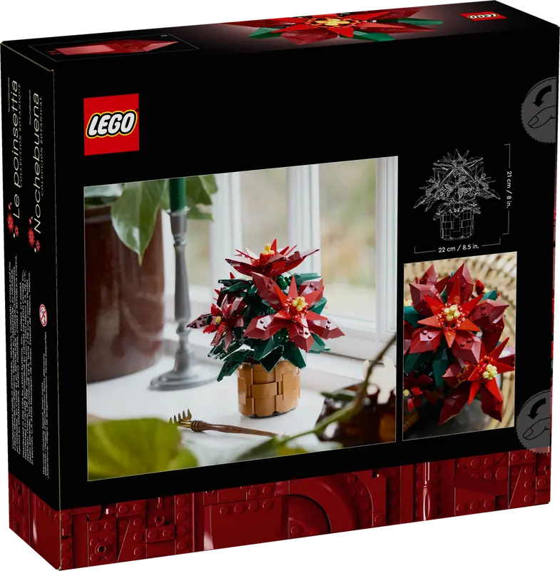 Lego-Poinsettia-10370-Legacy Toys