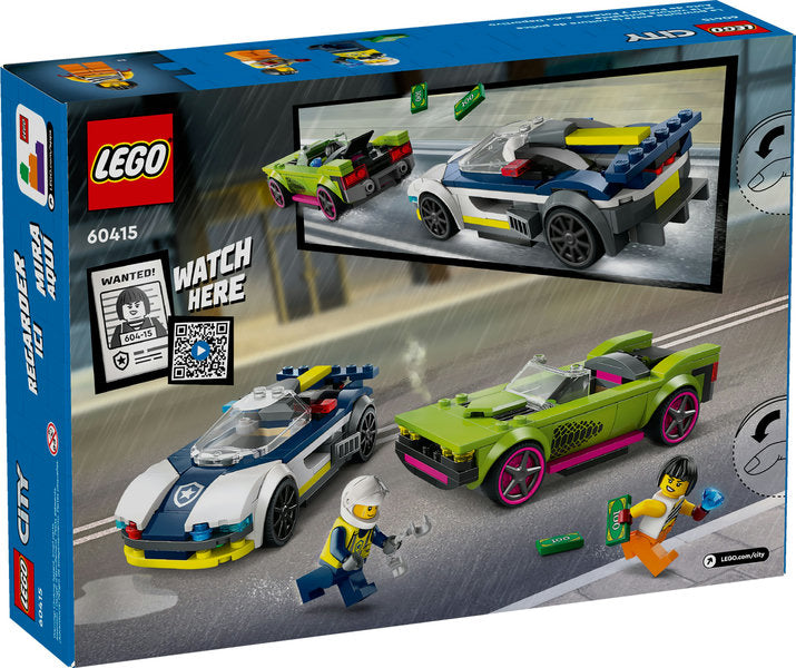 Lego-Police Car and Muscle Car Chase-60415-Legacy Toys