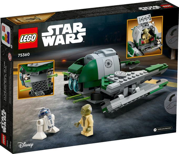 Lego-Yoda's Jedi Starfighter-75360-Legacy Toys