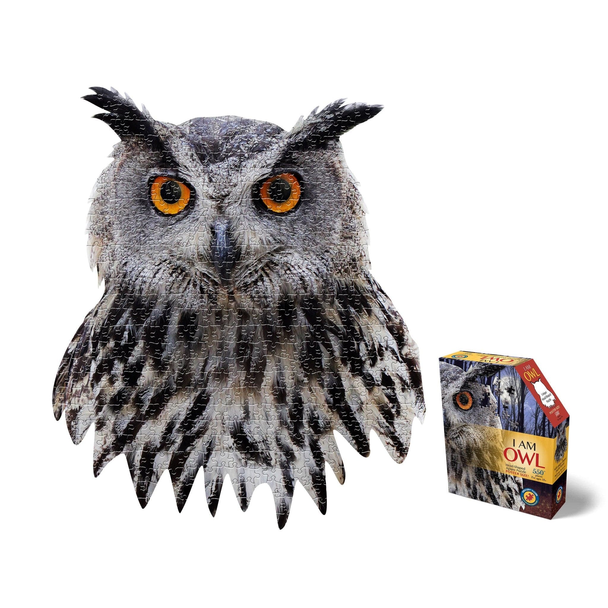 Madd Capp Games-I am Owl - 550 Piece Puzzle-3013-IAMOwl-Legacy Toys