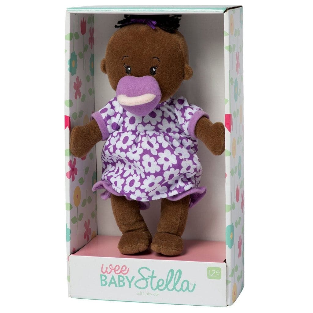Manhattan Toy-Wee Baby Stella Doll - Brown-317460-Legacy Toys