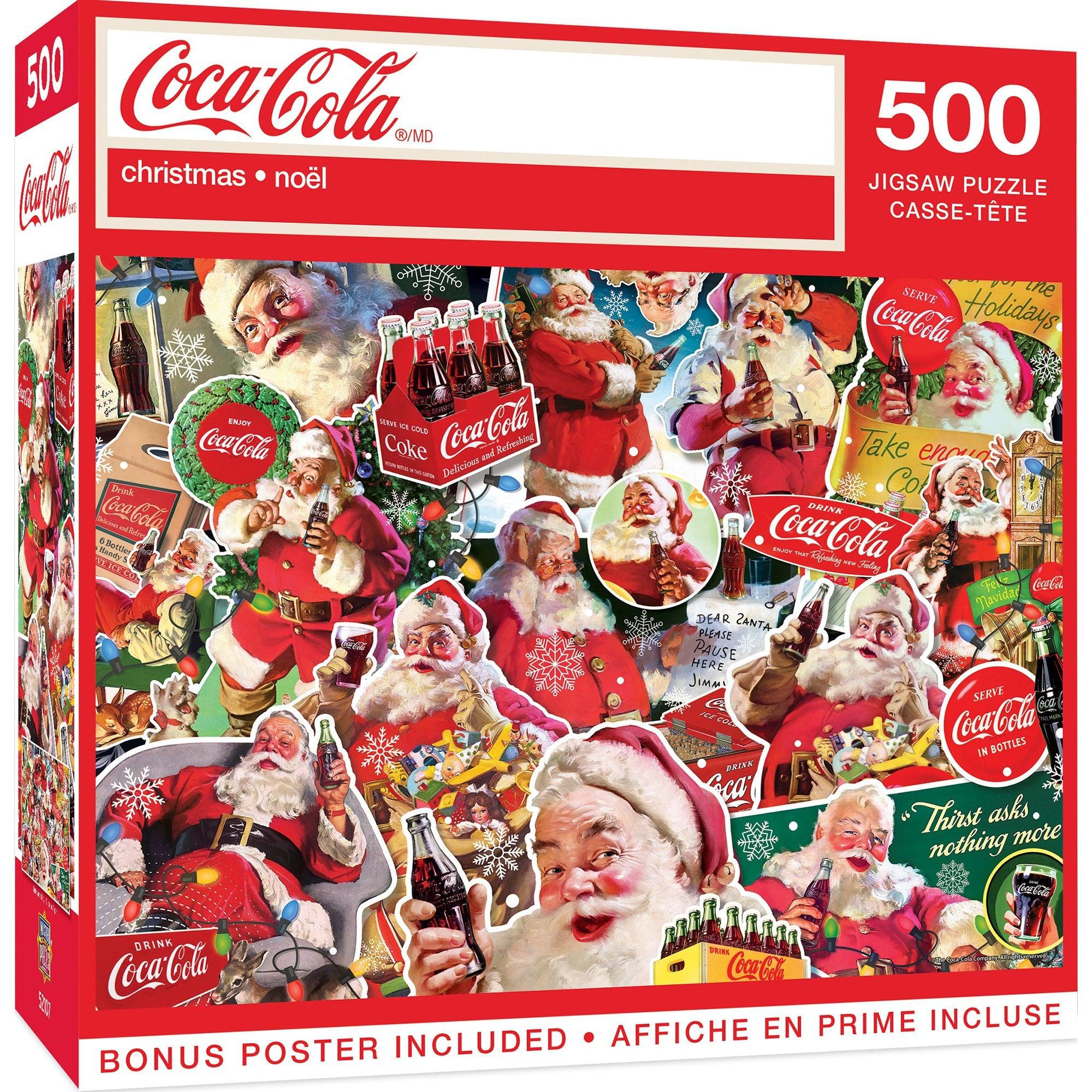 MasterPieces-Coca-Cola Holiday - 500 Piece Puzzle-32365-Legacy Toys