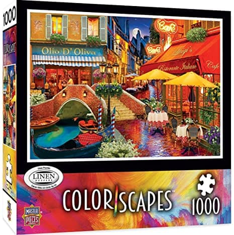 MasterPieces-Colorscapes - It's Amore! - 1000 Piece Puzzle-71802-Legacy Toys