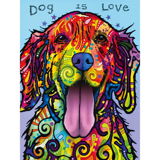 MasterPieces-Dean Russo - Dog is Love - 300 Piece EZGrip Puzzle-31821-Legacy Toys