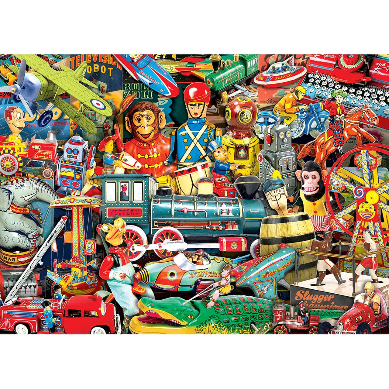 MasterPieces-Flashbacks - Toyland - 1000 Piece Puzzle-71832-Legacy Toys