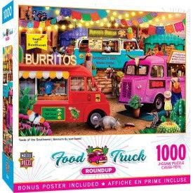 MasterPieces-Food Truck - Taste of the Southwest - 1000 Piece Puzzle-72330-Legacy Toys