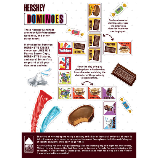 MasterPieces-Hershey Dominoes-41975-Legacy Toys
