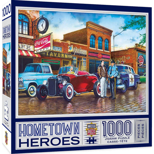 MasterPieces-Hometown Heroes - A Little Too Loud - 1000 Piece Puzzle-71954-Legacy Toys