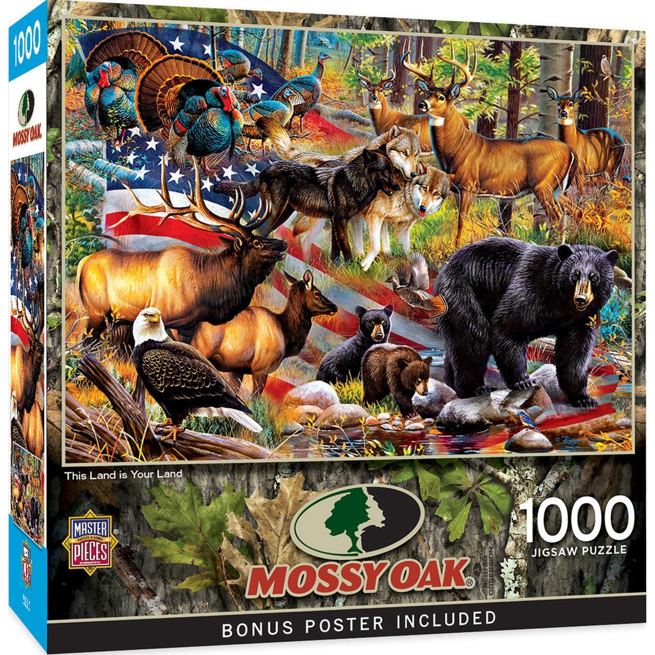 MasterPieces-Mossy Oak - This Land is Your Land - 1000 Piece Puzzle-72297-Legacy Toys