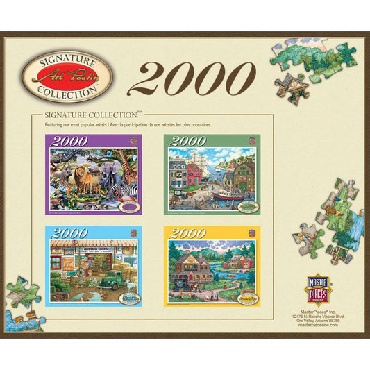 MasterPieces-Signature Collection - Ocean Park - 2000 Piece Puzzle-71967-Legacy Toys