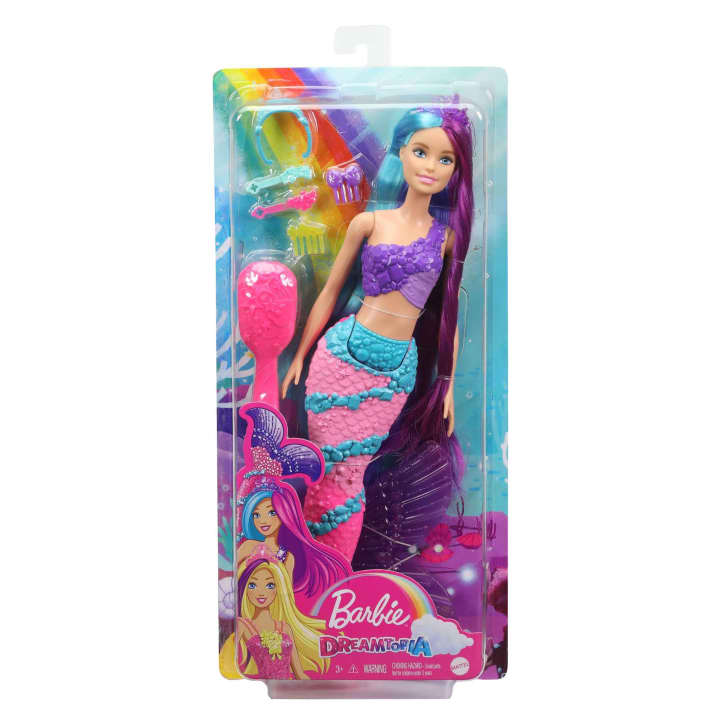 Mattel-Barbie Dreamtopia Doll Mermaid-GFT39-Legacy Toys