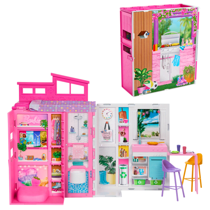 Mattel-Barbie Getaway House Playset-HRJ76-Legacy Toys