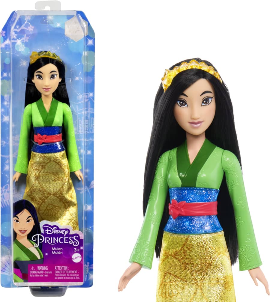 Mattel-Disney Princess Mulan Doll-HLW14-Legacy Toys