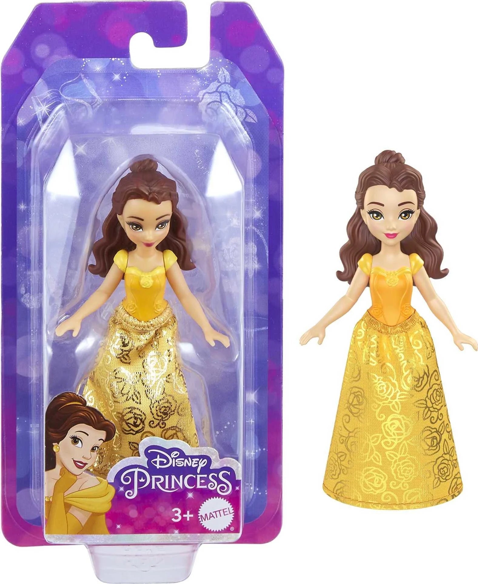 Mattel-Disney Princess Small Doll - Belle-JBX50-Legacy Toys